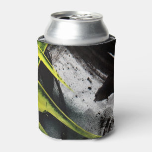 Enfriador De Latas Grunge textura expresiva pinceladas de pincel