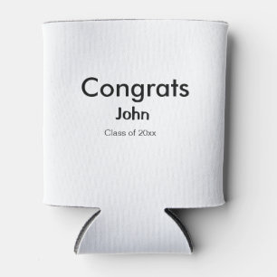 Enfriador De Latas grupo de graduados agregar nombre congrats fecha a