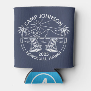 Enfriador De Latas Grupo de vacaciones de la familia personalizado