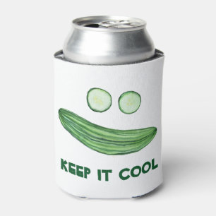 Enfriador De Latas Guay como pepino "Keep it GUAY" es una divertida a
