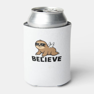 Enfriador De Latas Guay Flying Sloth cree que es divertido el diseño