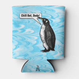 Enfriador De Latas Guay Penguin Talk (personalizado)