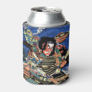 Enfriador De Latas Guerrero legendario japonés de Guay samurai