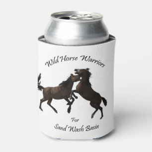 Enfriador De Latas Guerreros del caballo salvaje