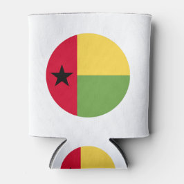 Enfriador De Latas Guinea Bissau Flag