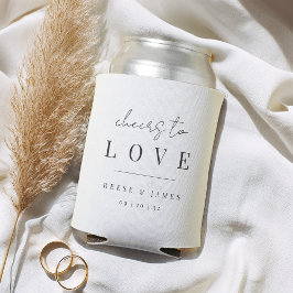 Enfriador De Latas Guión mínimo moderno vitorea para amar el favor de