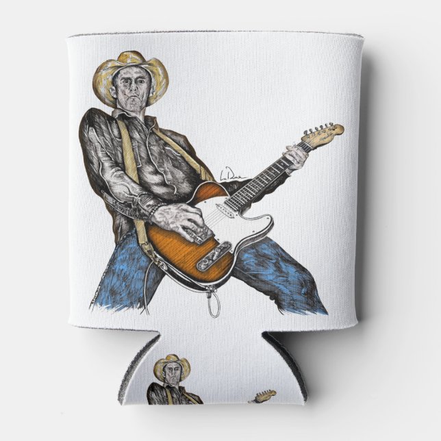 Enfriador De Latas Guitarra del país (Anverso)