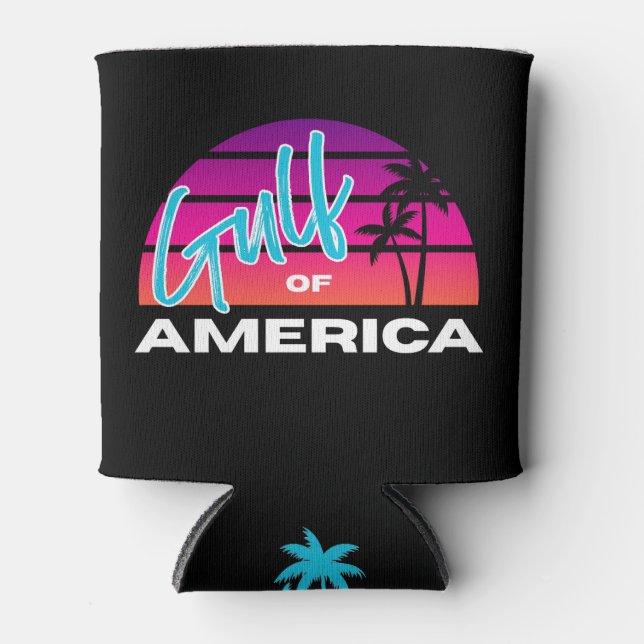 Enfriador De Latas Gulf of America Can Coozie (Anverso)