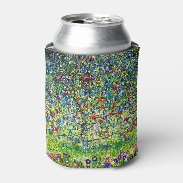 Enfriador De Latas Gustav Klimt Apple Tree (Lata Anverso)