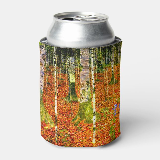 Enfriador De Latas Gustav Klimt Birch Trees (Lata Anverso)