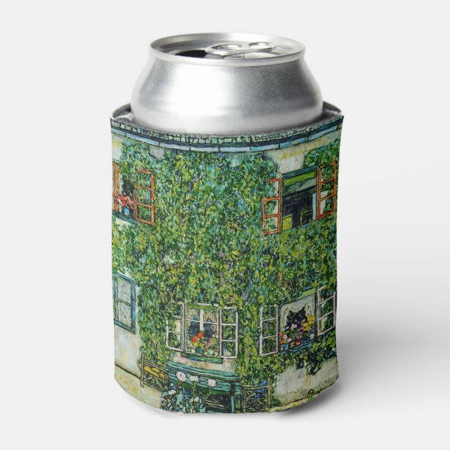 Enfriador De Latas Gustav Klimt - La Casa de la Guardia (Lata Anverso)