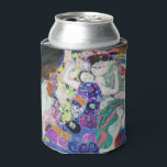 Enfriador De Latas Gustav Klimt - La Virgen<br><div class="desc">The Virgin / The Maiden - Gustav Klimt,  Oil on Canvas,  1913</div>