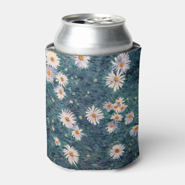 Enfriador De Latas Gustave Caillebotte - Cama de Daisies, detalle (Lata Anverso)