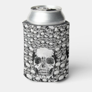 ENFRIADOR DE LATAS HABILITANTES MURO MUERTO SKELETON BLANCO NEGRO