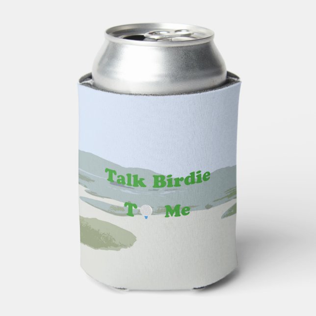 Enfriador De Latas Hablar De Birdie Para Mí (Lata Anverso)