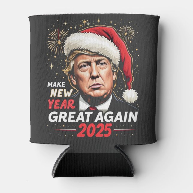 Enfriador De Latas Hacer grande de nuevo el año 2025 la nueva víspera (Anverso)