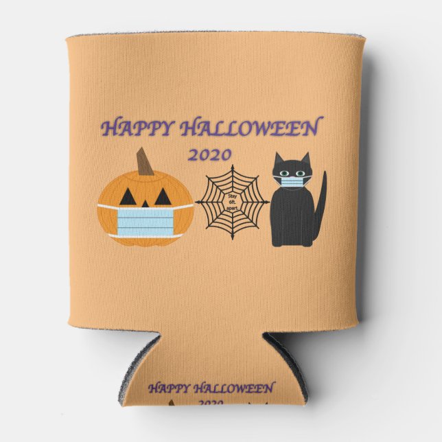 Enfriador De Latas Halloween 2020 (Anverso)