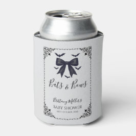 Enfriador De Latas Halloween Baby Shower Gothic