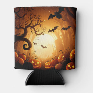 Enfriador De Latas Halloween/Bat/Calabaza/Caída