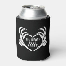 Enfriador De Latas Halloween Bridal Shower hasta la muerte nos hace F