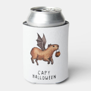 Enfriador De Latas Halloween Capybara