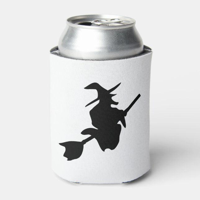 Enfriador De Latas halloween de bruja (Lata Anverso)