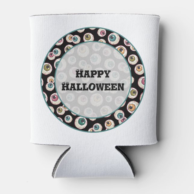 Enfriador De Latas Halloween Eyeballs (Anverso)