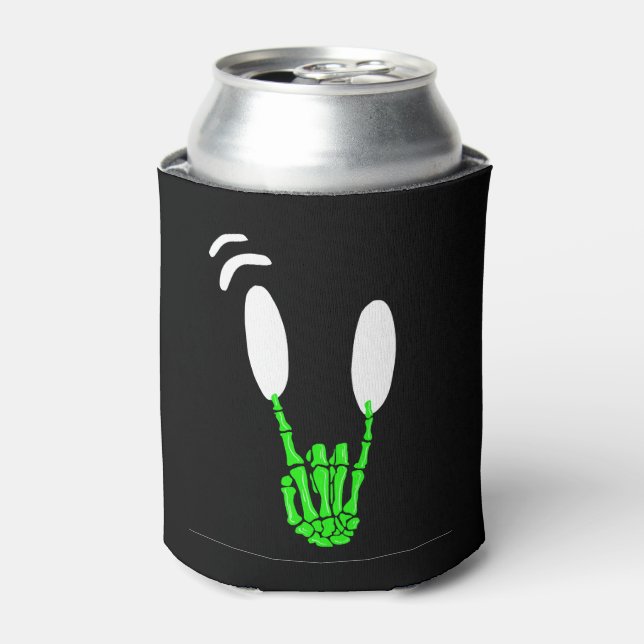 Enfriador De Latas Halloween Rockstar (Lata Anverso)