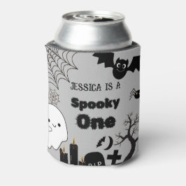 Enfriador De Latas Halloween Sppoky Primera fiesta de cumpleaños