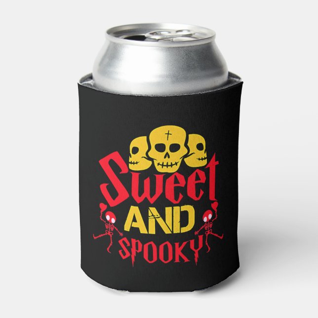 Enfriador De Latas Halloween .Sweet and Spooky (Lata Anverso)