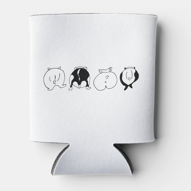 Enfriador De Latas Hamster Butts (Anverso)