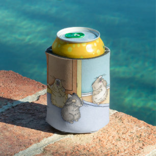 Enfriador De Latas Hamsters Soñolientos