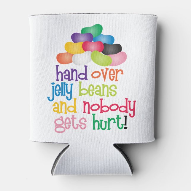 Enfriador De Latas Hand Over Jelly Beans (Anverso)