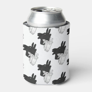 Enfriador De Latas Hand Silhouette Billy Goat Gray