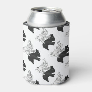 Enfriador De Latas Hand Silhouette Rabbit