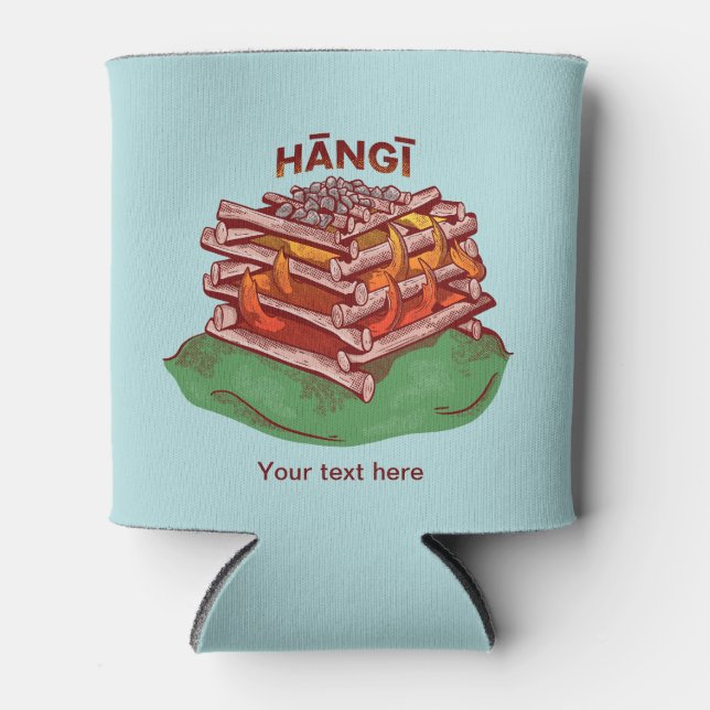 Enfriador De Latas Hangi Maori Cocinar Comida Kai (Anverso)