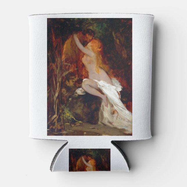 Enfriador De Latas Hans Makart Faun y Nymph (Anverso)