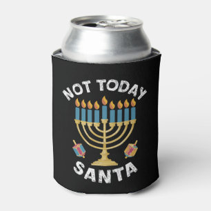Enfriador De Latas Hanukkah No es hoy Santa Jewish Chanukah