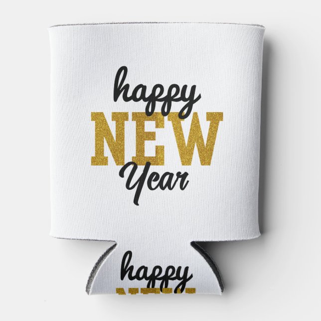 Enfriador De Latas Happy New YearT-Shirt (Anverso)