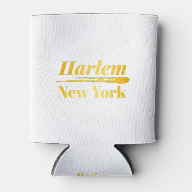 Enfriador De Latas Harlem New York Gold (Anverso)