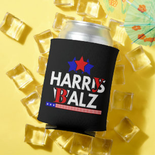Enfriador De Latas Harris Walz 24 Harry Balz 2024 Meme Demócratas