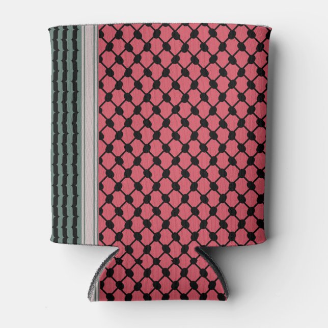 Enfriador De Latas Hatta Keffiyeh Kufiya Folk (Anverso)