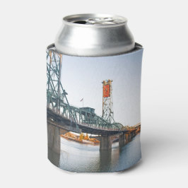 Enfriador De Latas Hawthorne Bridge Portland Daytime