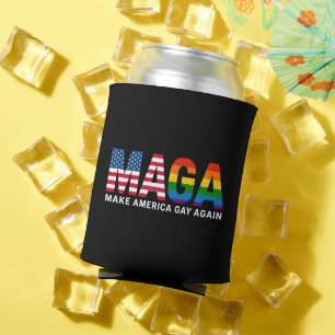 Enfriador De Latas Haz a América Gay de Nuevo Orgullo Gay 2025 LGBTQ+