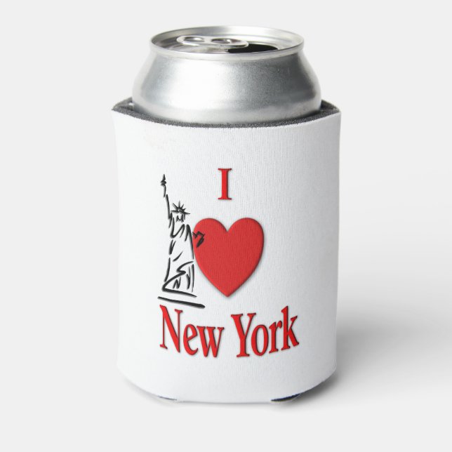 Enfriador De Latas Heart NY (Reverso de la lata)