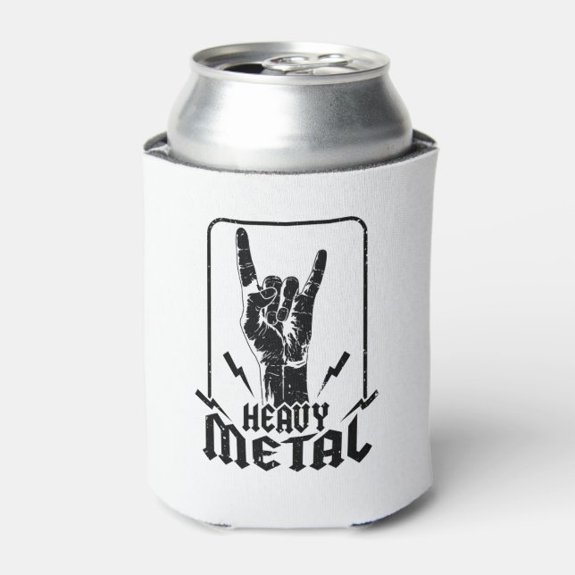 Enfriador De Latas Heavy Metal (Lata Anverso)
