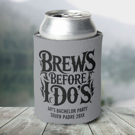 Enfriador De Latas Heavy Metal Personalizado Fiesta de Soltero Rock N