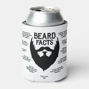 Enfriador De Latas Hechos de la barba (negro)