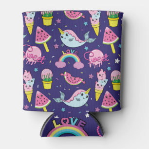 Enfriador De Latas Helado: sin costura