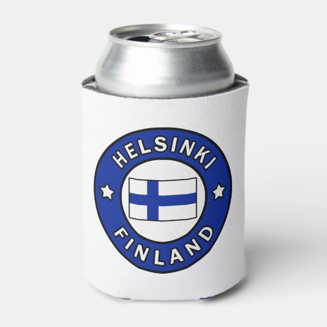 Enfriador De Latas Helsinki Finlandia (Lata Anverso)